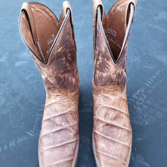 Dan Post Men's Brown Western Boots 9 D - Picture 1 of 7